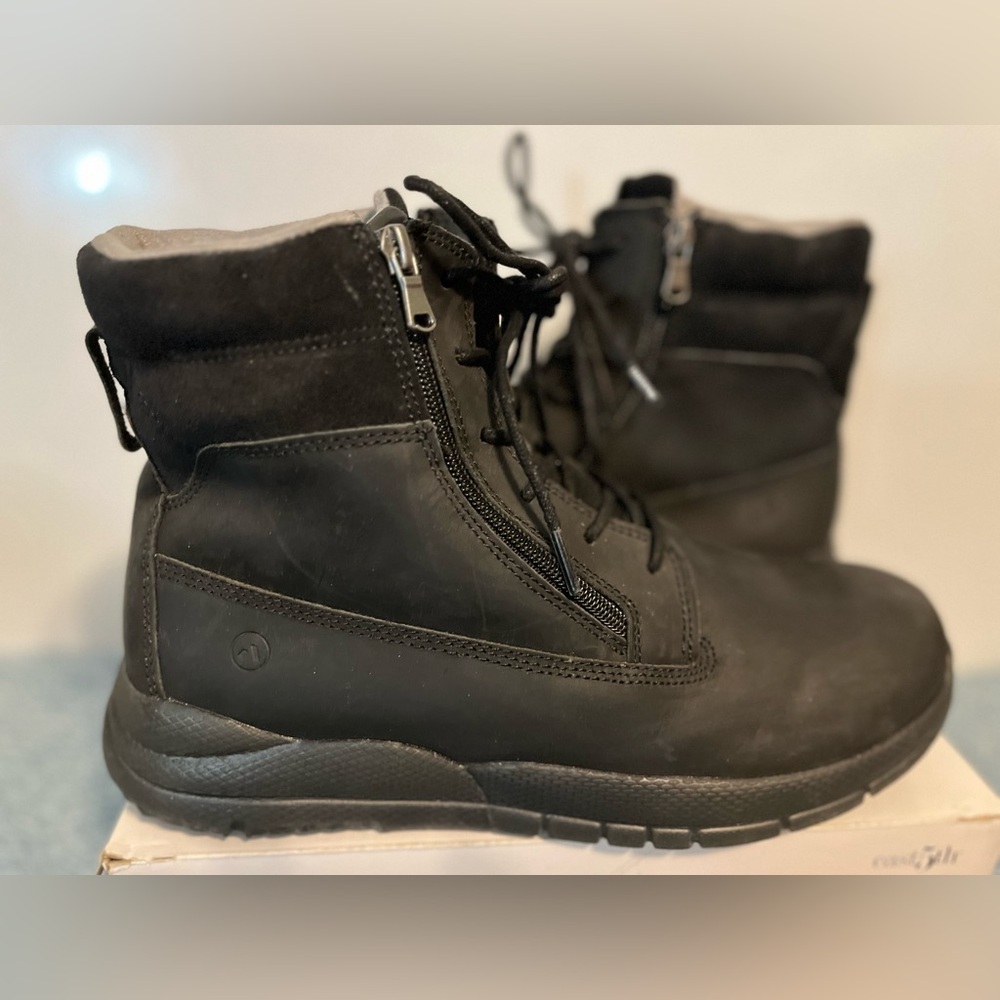 Anodyne No. 90 A5500-M090 Mens 12  Black Oil Leather Trail Work  Boots